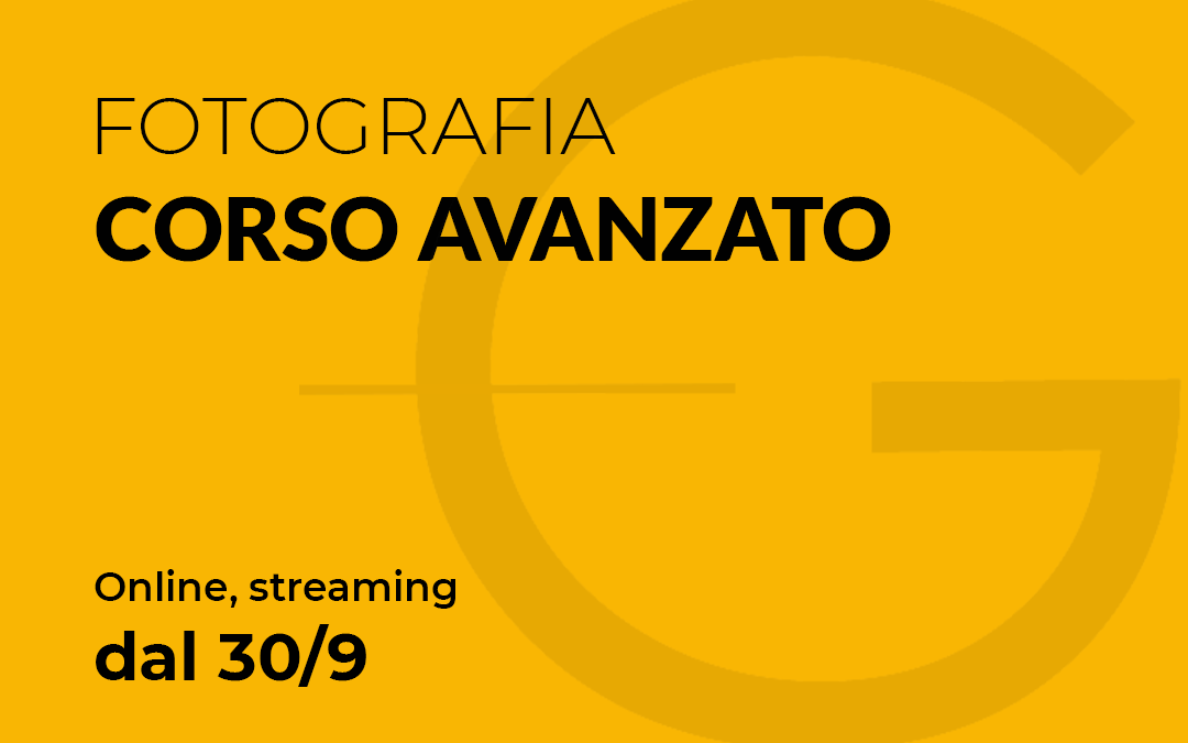 Corso avanzato di Fotografia online